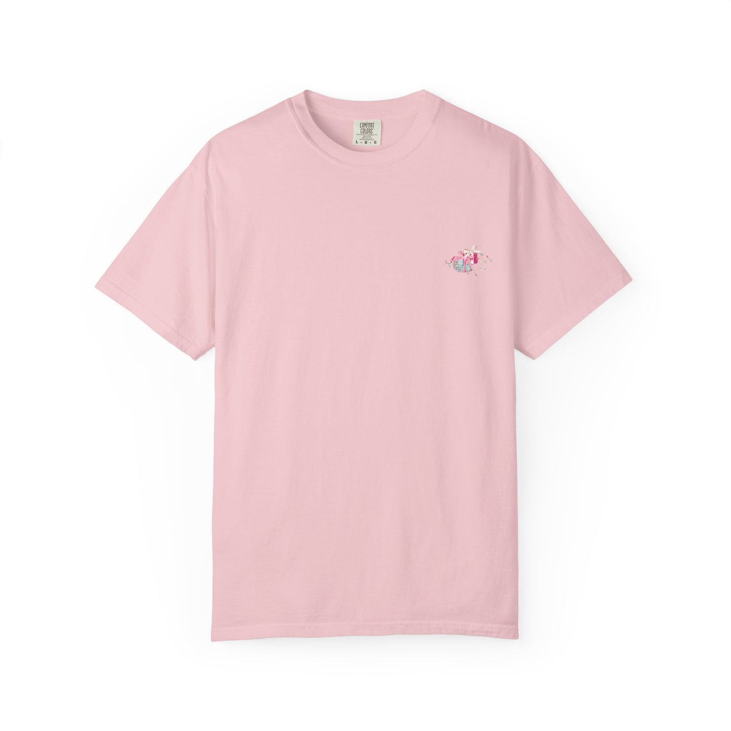 Flamingo Flamingle All the Way Christmas Tee - Comfort Colors