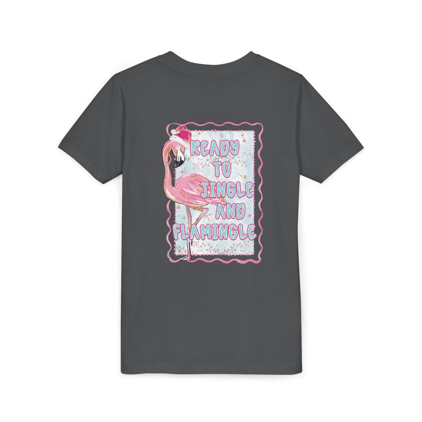 Flamingo Ready to Jingle & Flamingle - Bella Canvas