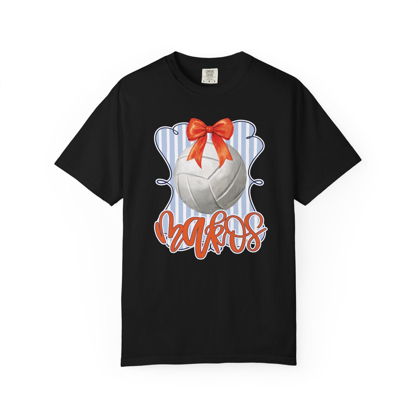 Adult Makos Coquette Volleyball Tee - Comfort Colors