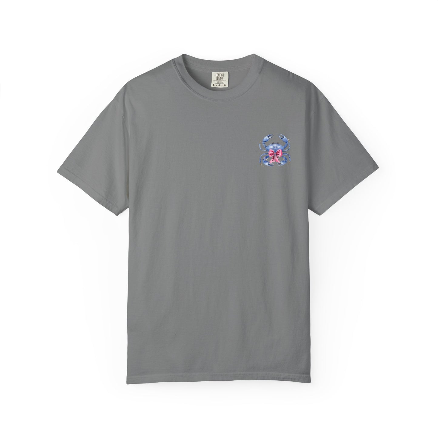 Adult Ono Island Preppy Crab Tee - Comfort Colors