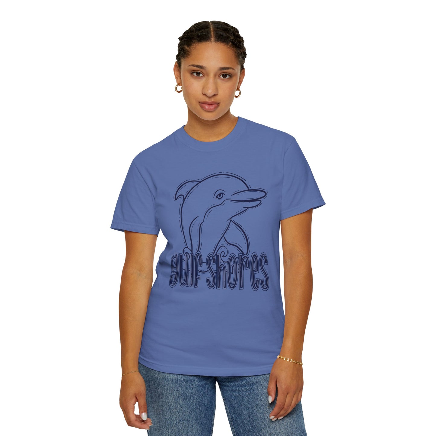 Adult Dolphins Sketch - Comfort Colors