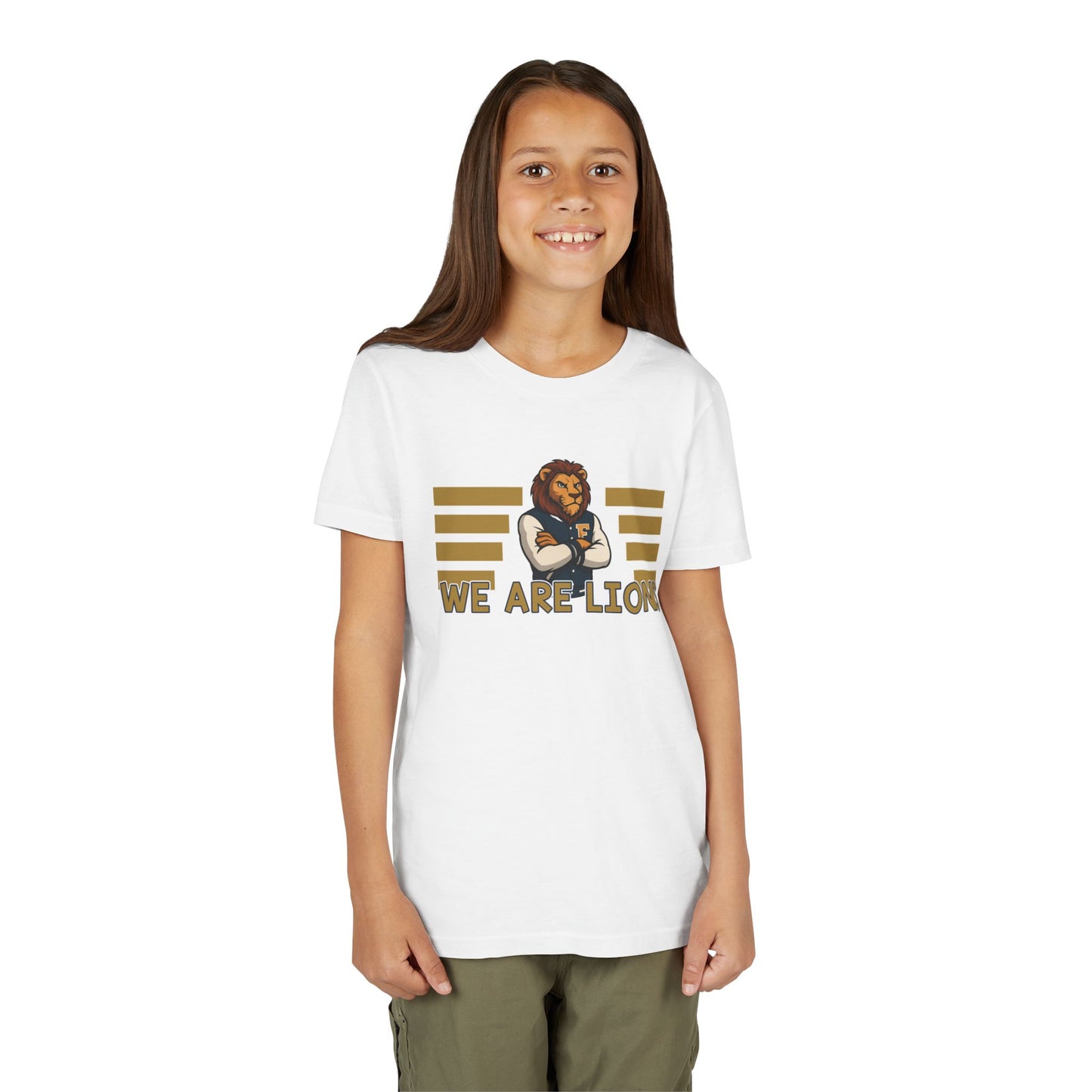 Youth We are Lions T-Shirt - Bella Canvas