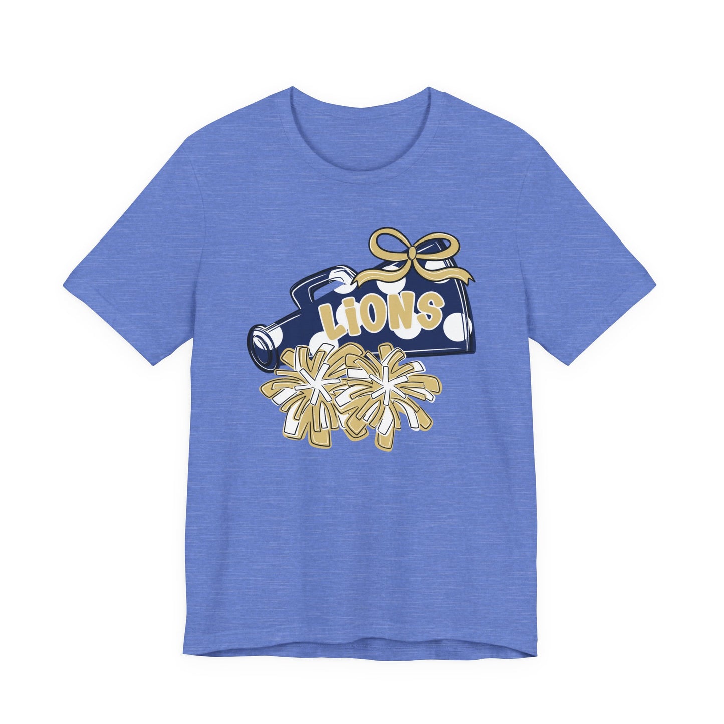 Lions Cheer Spirit Tee - Bella Canvas