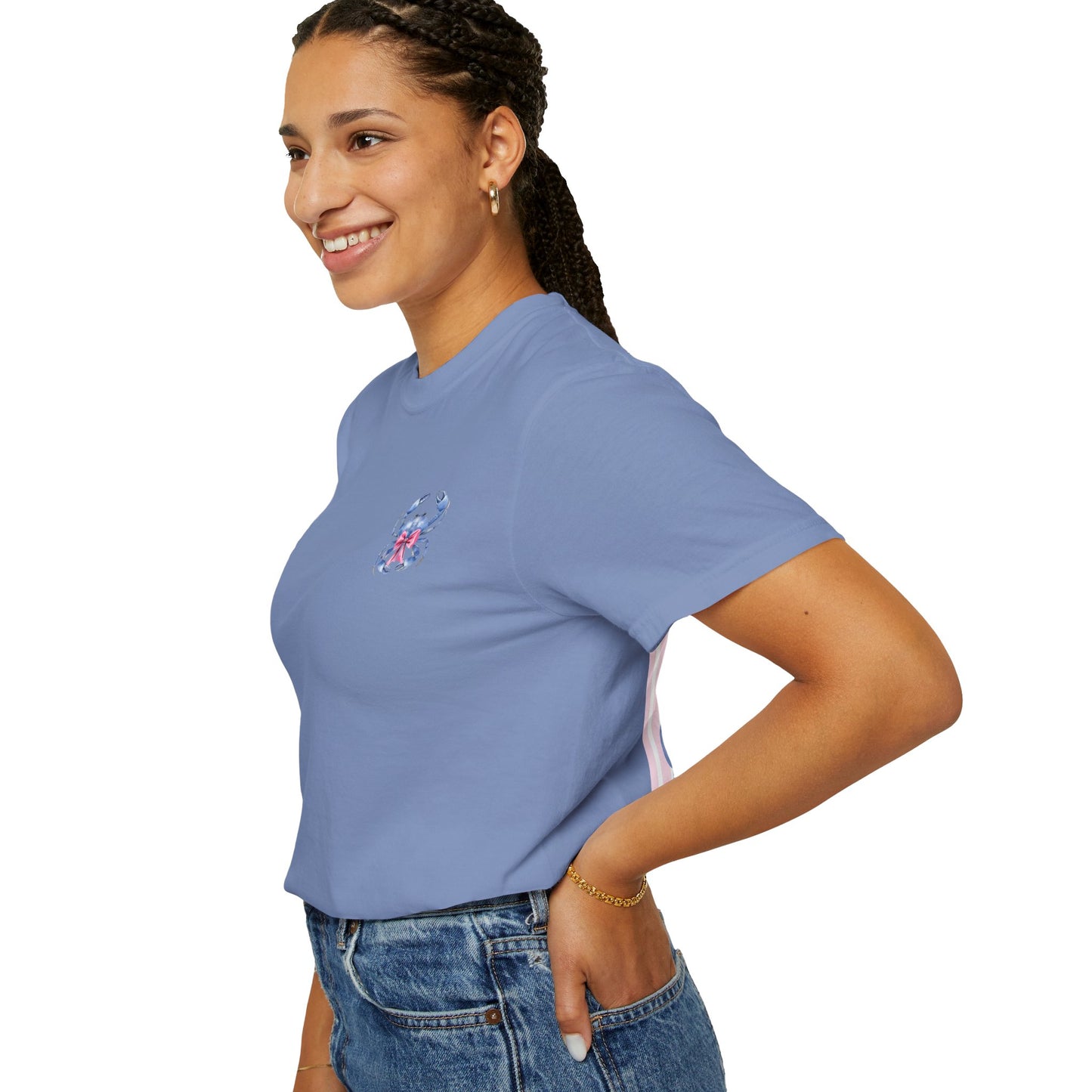 Adult Ono Island Preppy Crab Tee - Comfort Colors