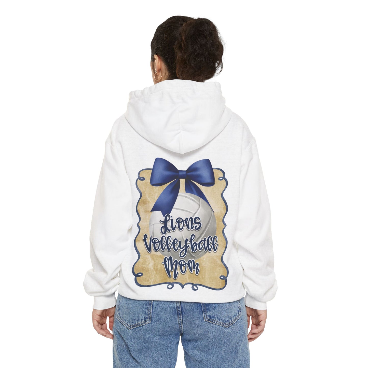 Foley Lions Volleyball Mom Hoodie - Comfort Colors