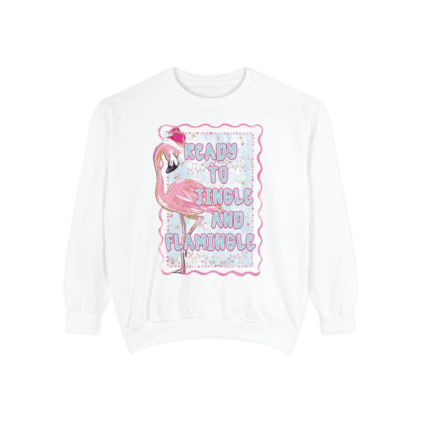 Flamingo Jingle & Flamingle Christmas Sweatshirt