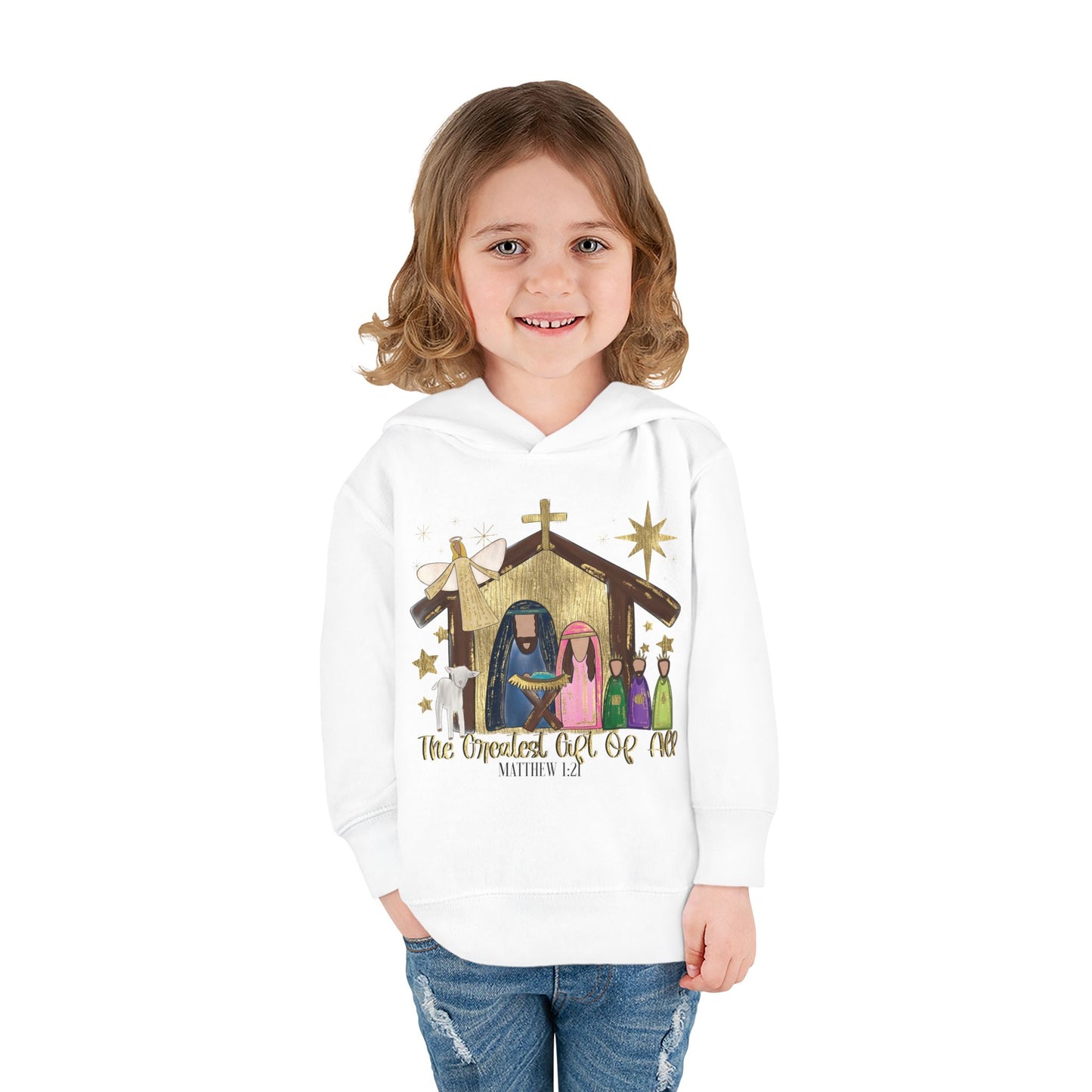 "The Greatest Gift of All" Toddler Hoodie