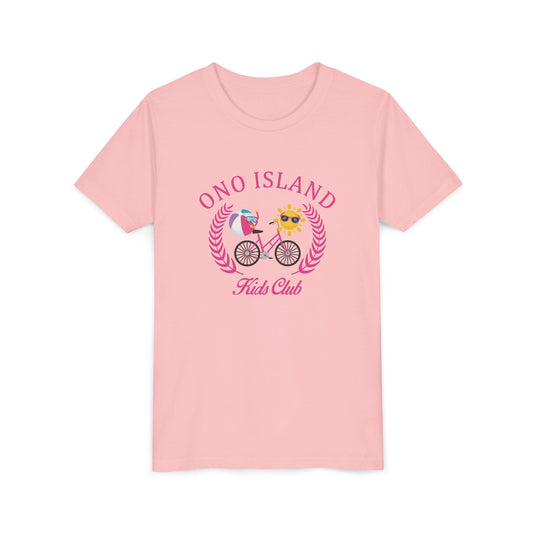 Ono Island Kids Club Pink Tee - Bella Canvas