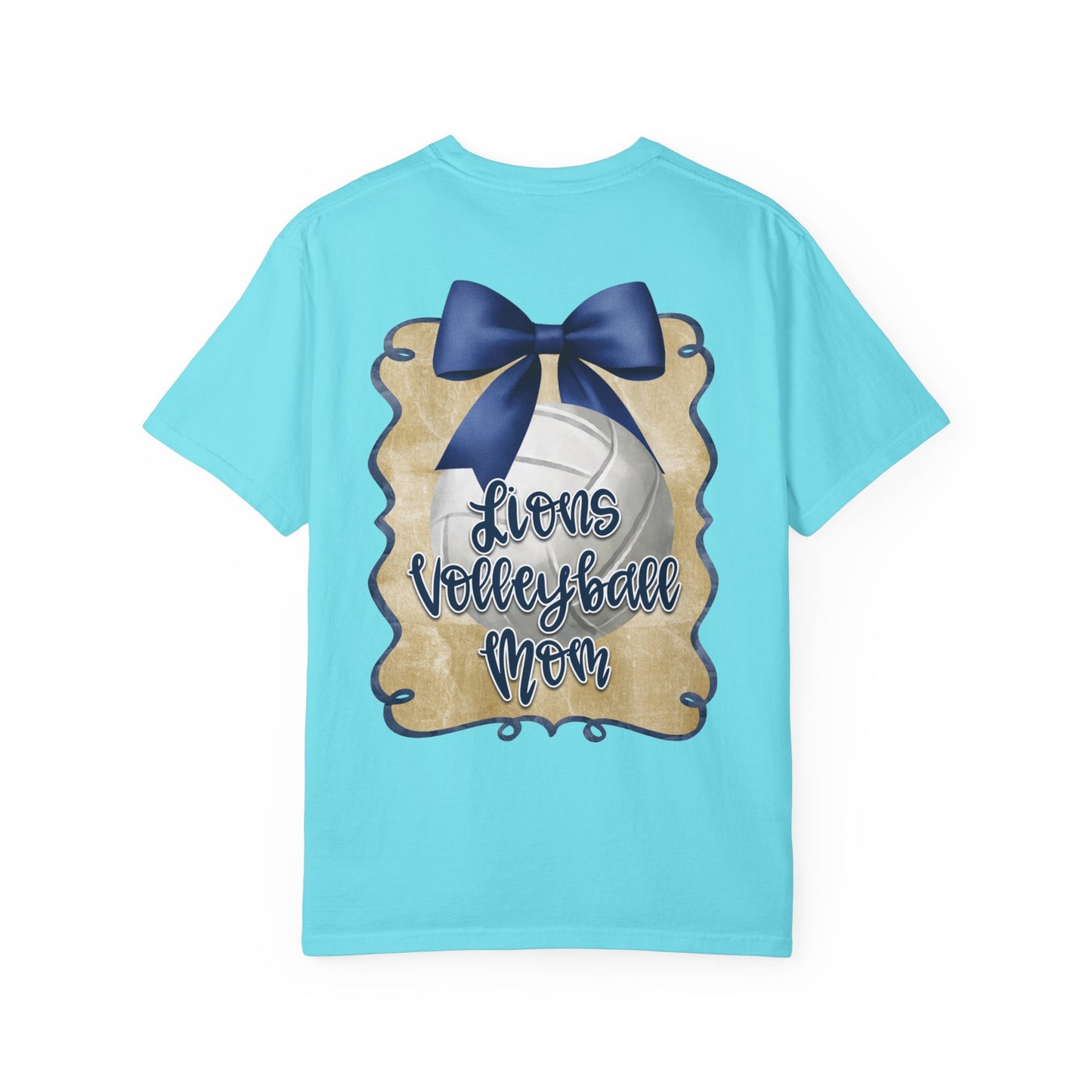Adult Foley Lions Volleyball Mom T-Shirt - Comfort Colors