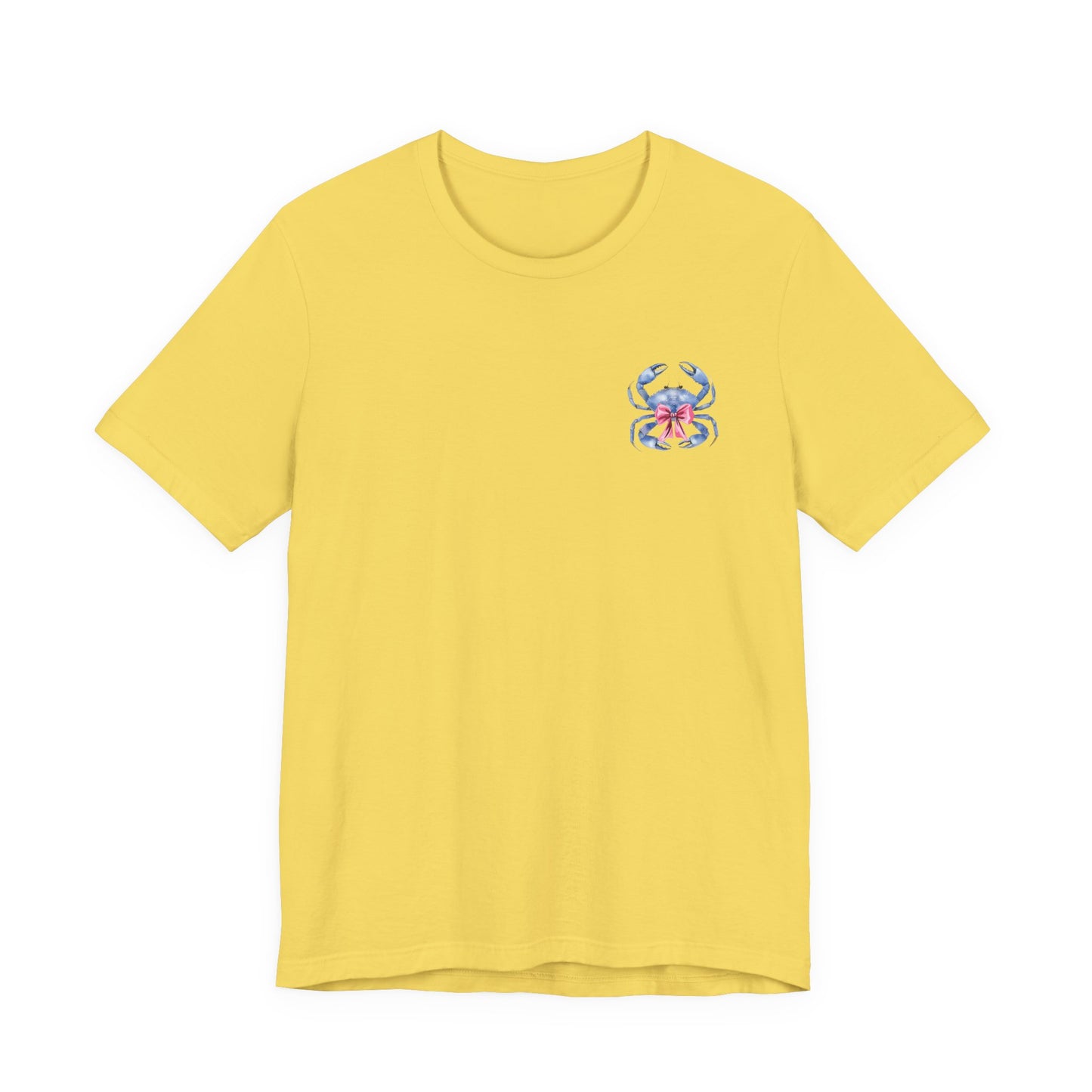 Adult Ono Island Preppy Crab T-Shirt - Bella Canvas