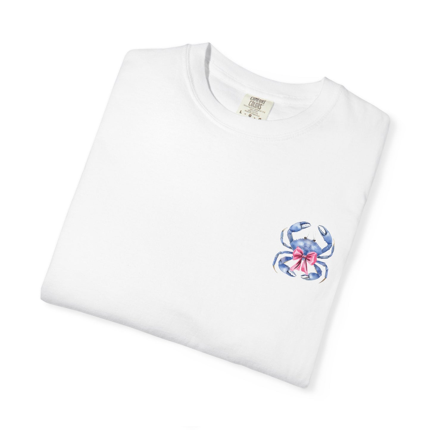 Adult Ono Island Preppy Crab Tee - Comfort Colors
