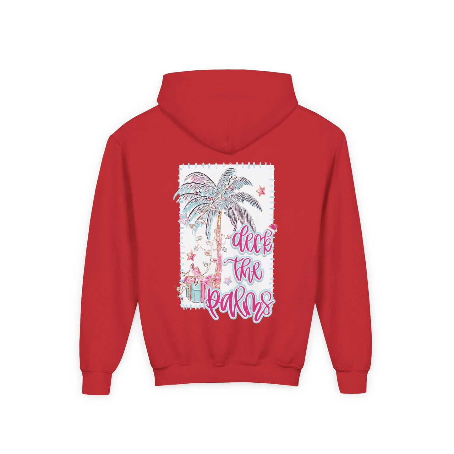 Deck the Palms Hoodie - Gildan