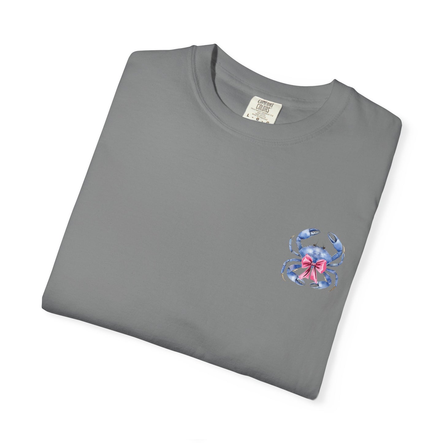 Adult Ono Island Preppy Crab Tee - Comfort Colors