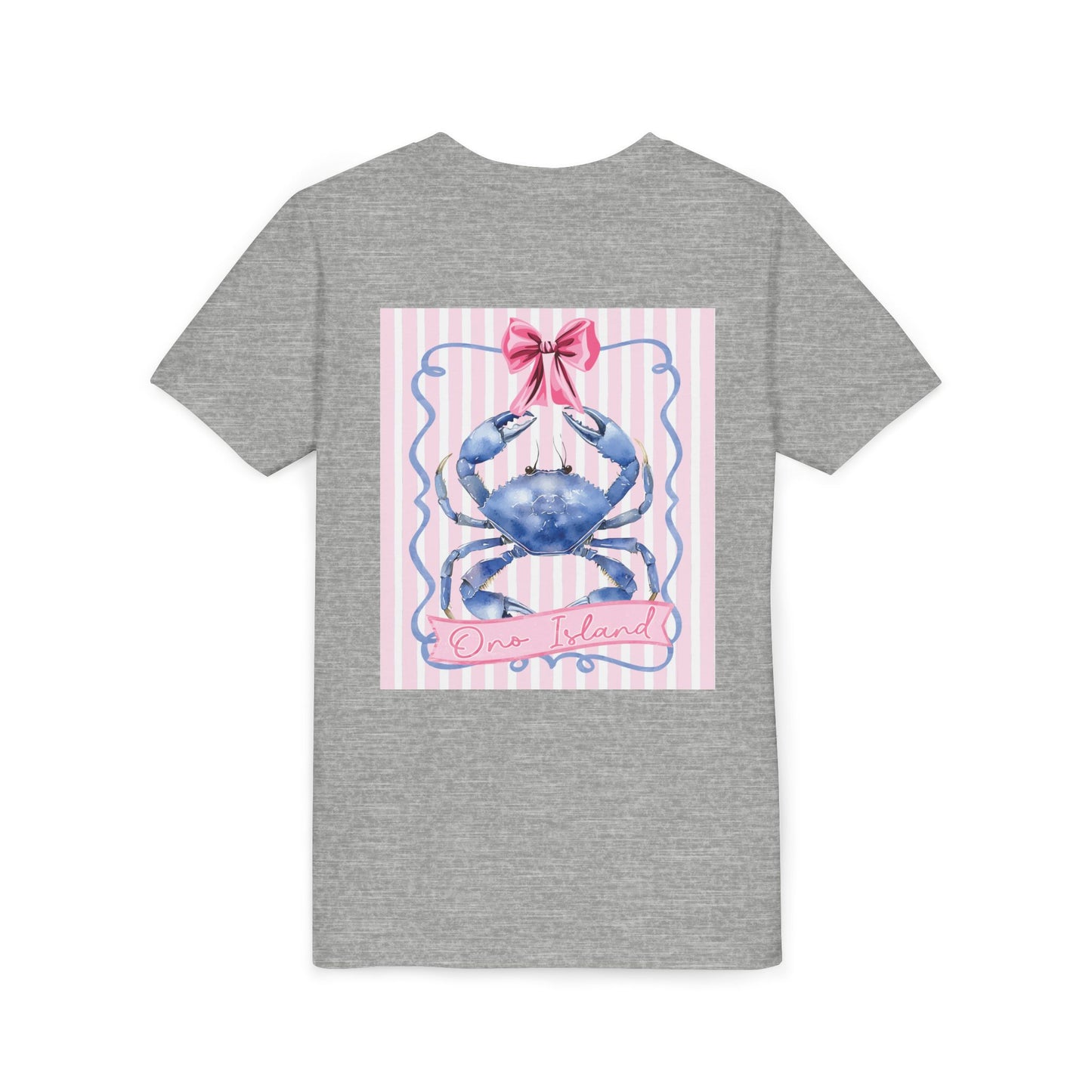 Youth Ono Island Preppy Crab Tee - Bella Canvas