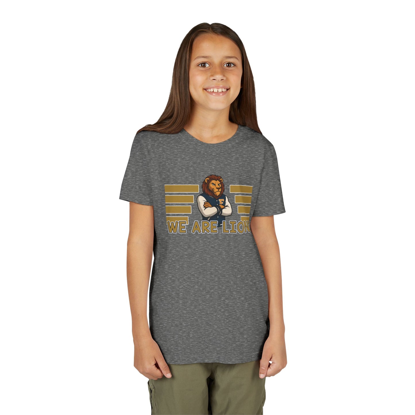 Youth We are Lions T-Shirt - Bella Canvas