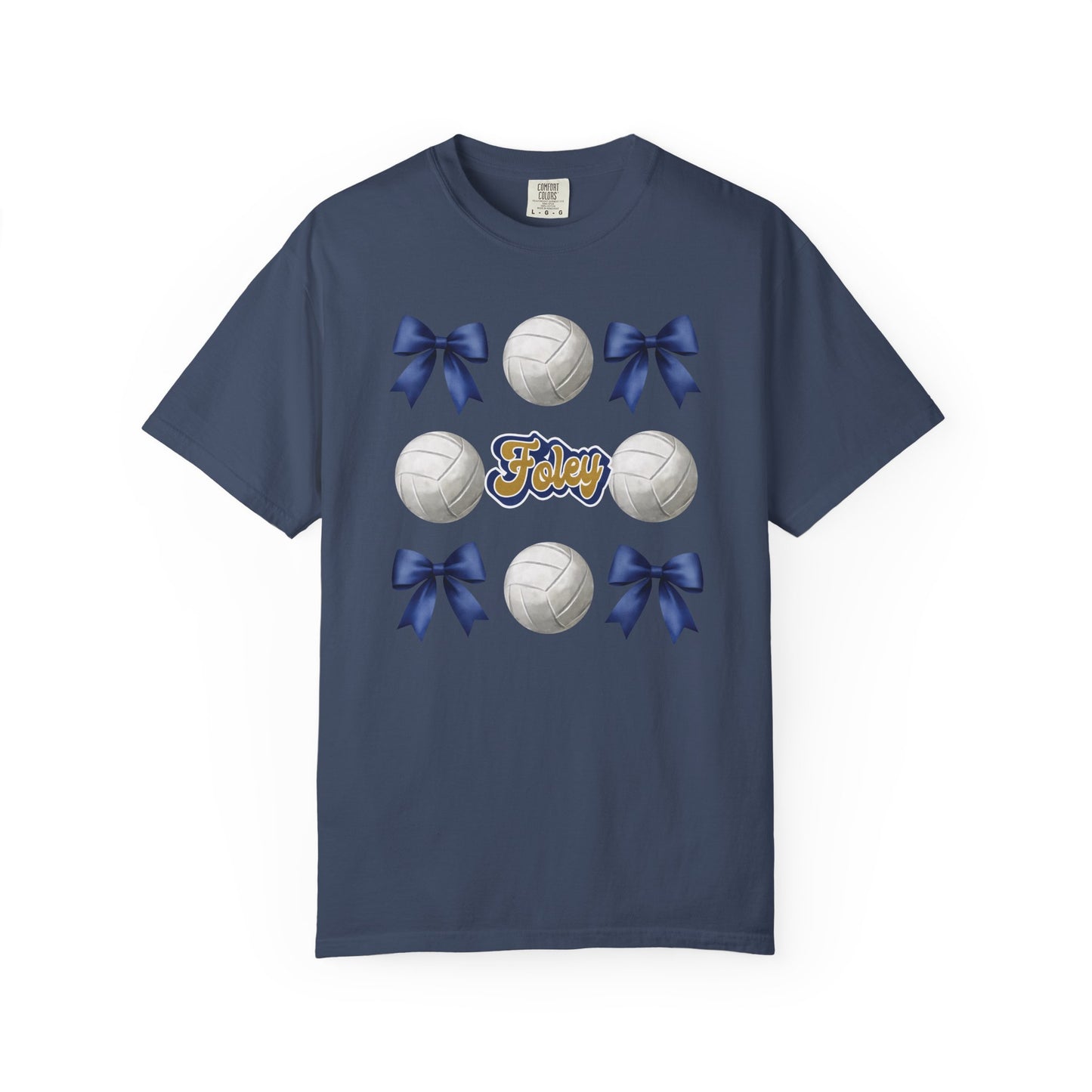Foley Lions Volleyball T-Shirt- Comfort Colors