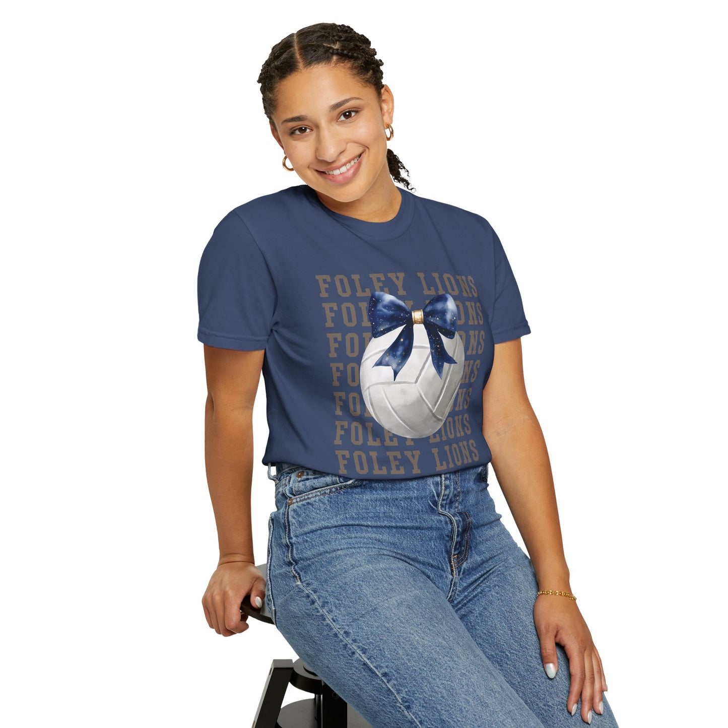Foley Lions Volleyball T-Shirt - Comfort Colors