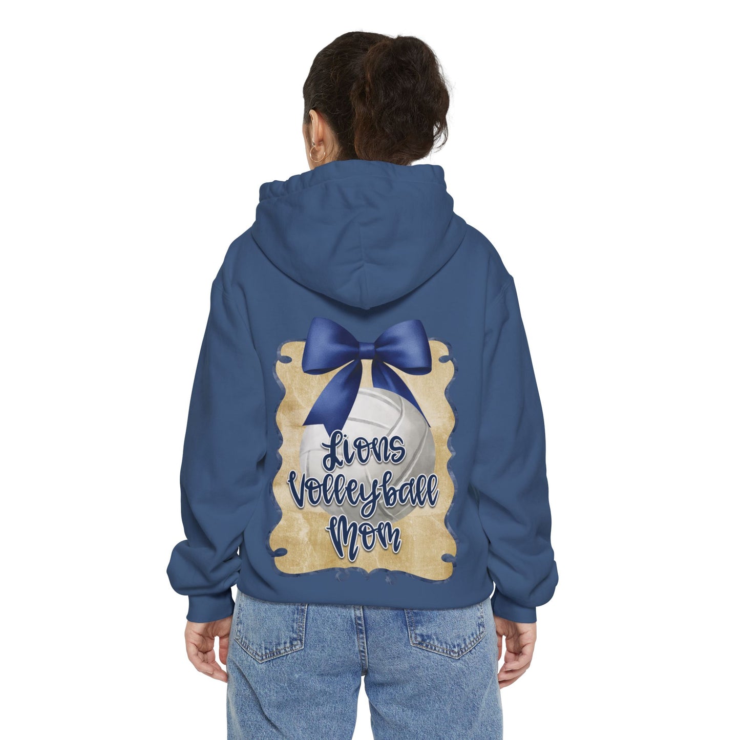Foley Lions Volleyball Mom Hoodie - Comfort Colors