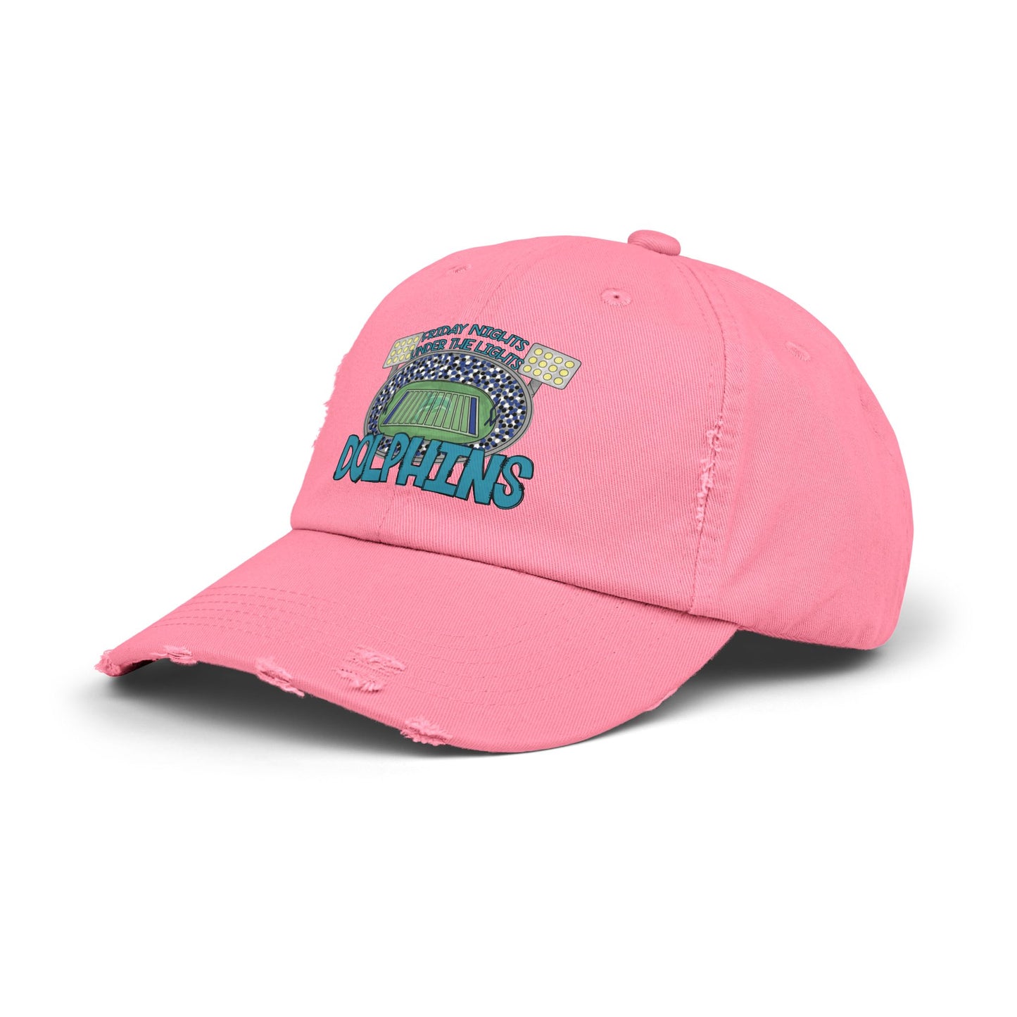 Dolphins Friday Night Lights Unisex Distressed Cap