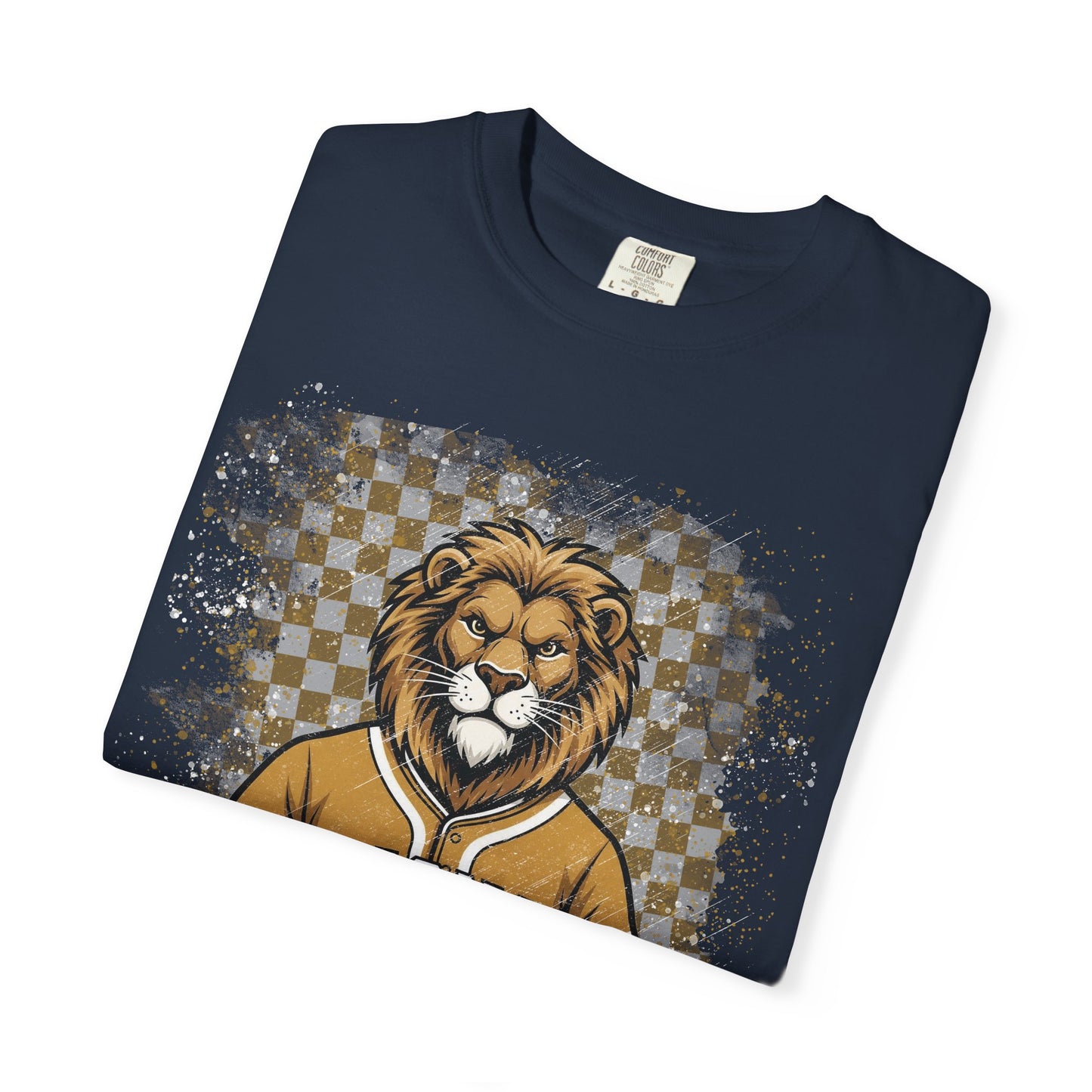 Foley Lions Grunge T-shirt - Comfort Colors