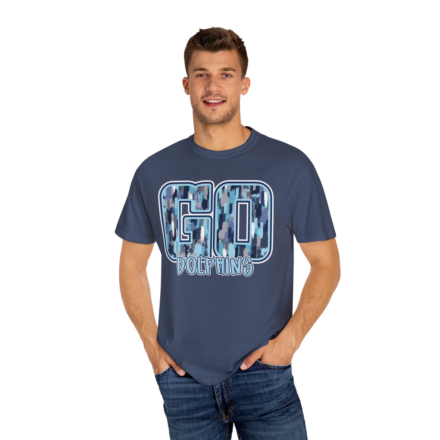 Adult 'GO DOLPHINS' - Comfort Colors