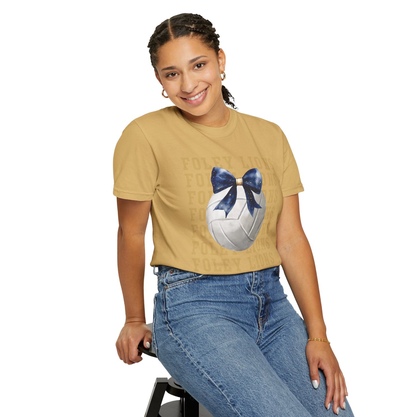 Foley Lions Volleyball T-Shirt - Comfort Colors