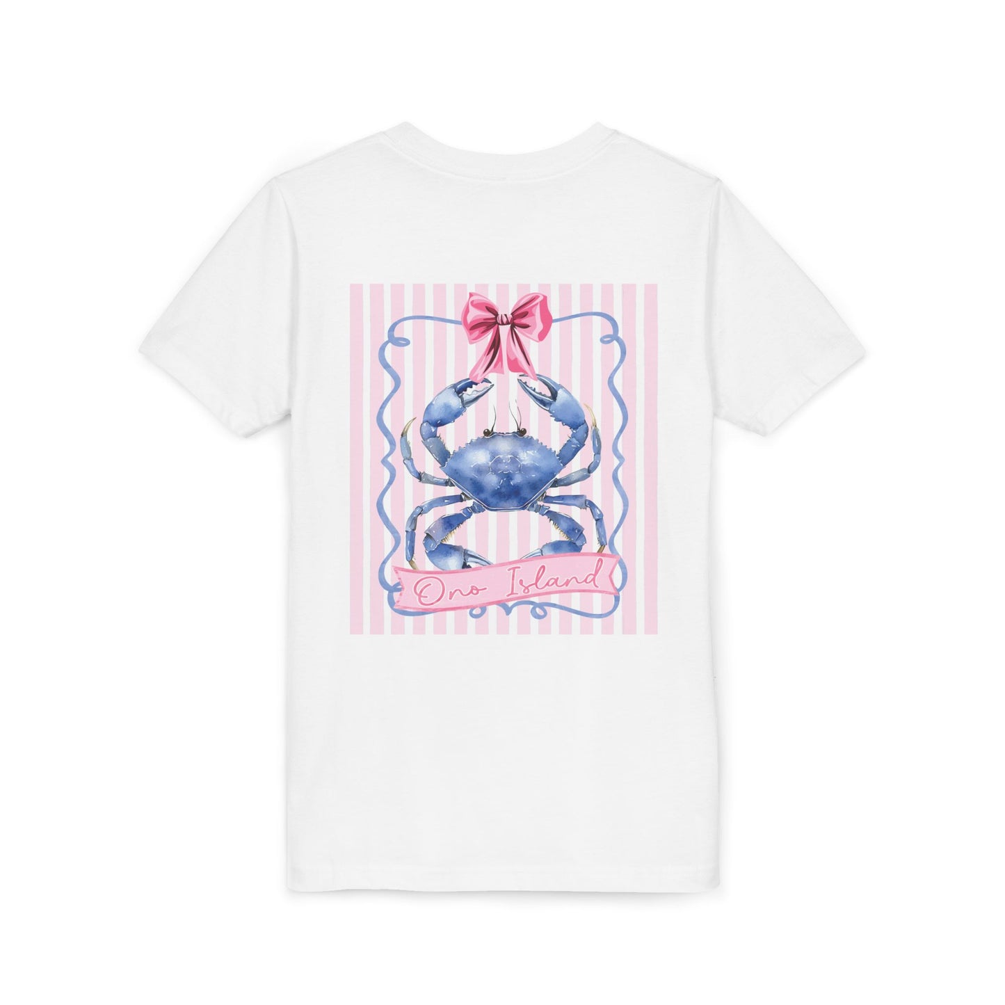 Youth Ono Island Preppy Crab Tee - Bella Canvas