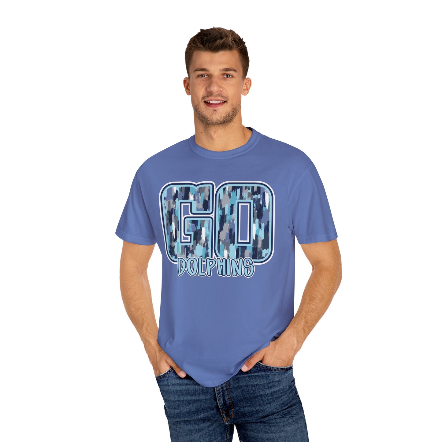 Adult 'GO DOLPHINS' - Comfort Colors