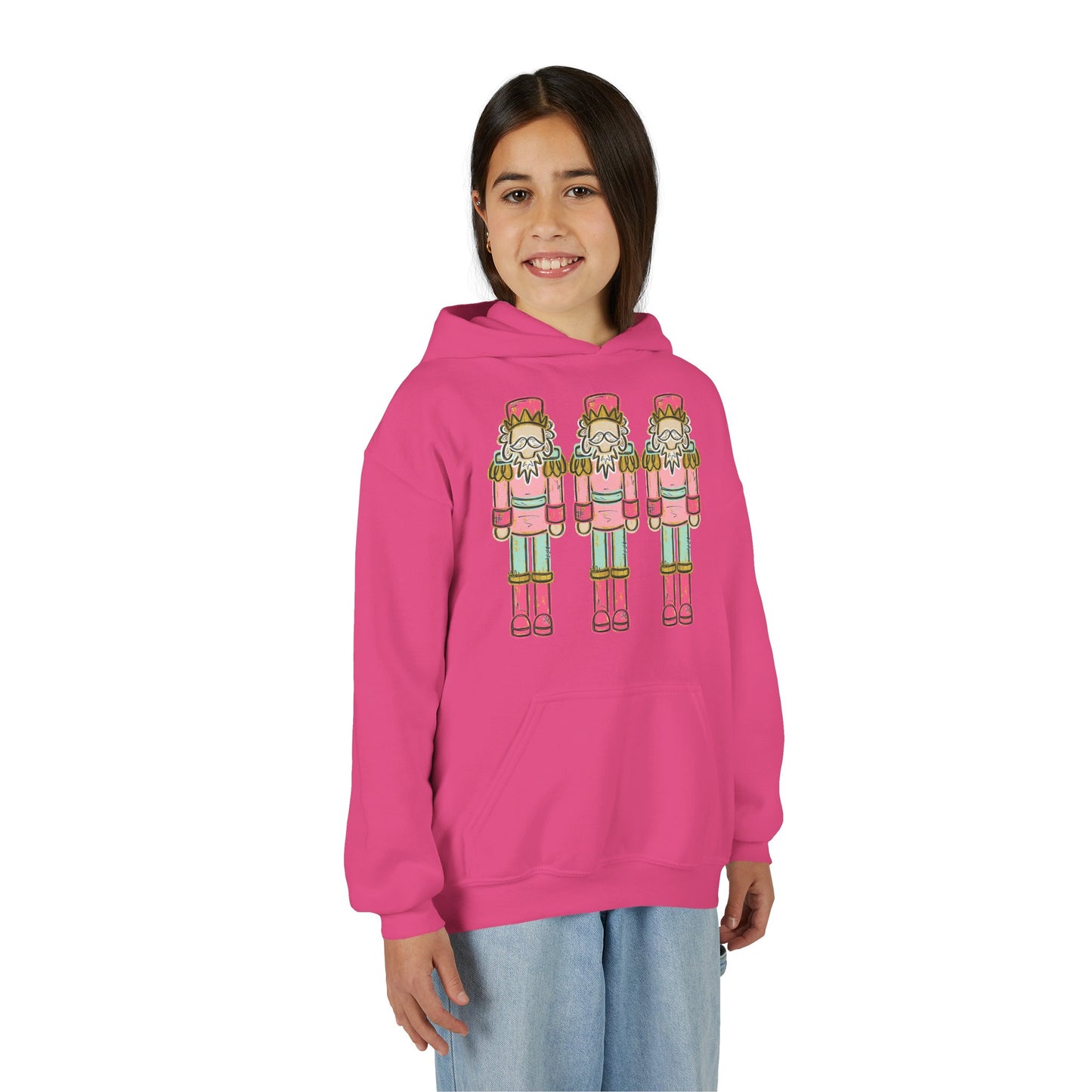 Pastel Nutcrackers Hoodie - Gildan