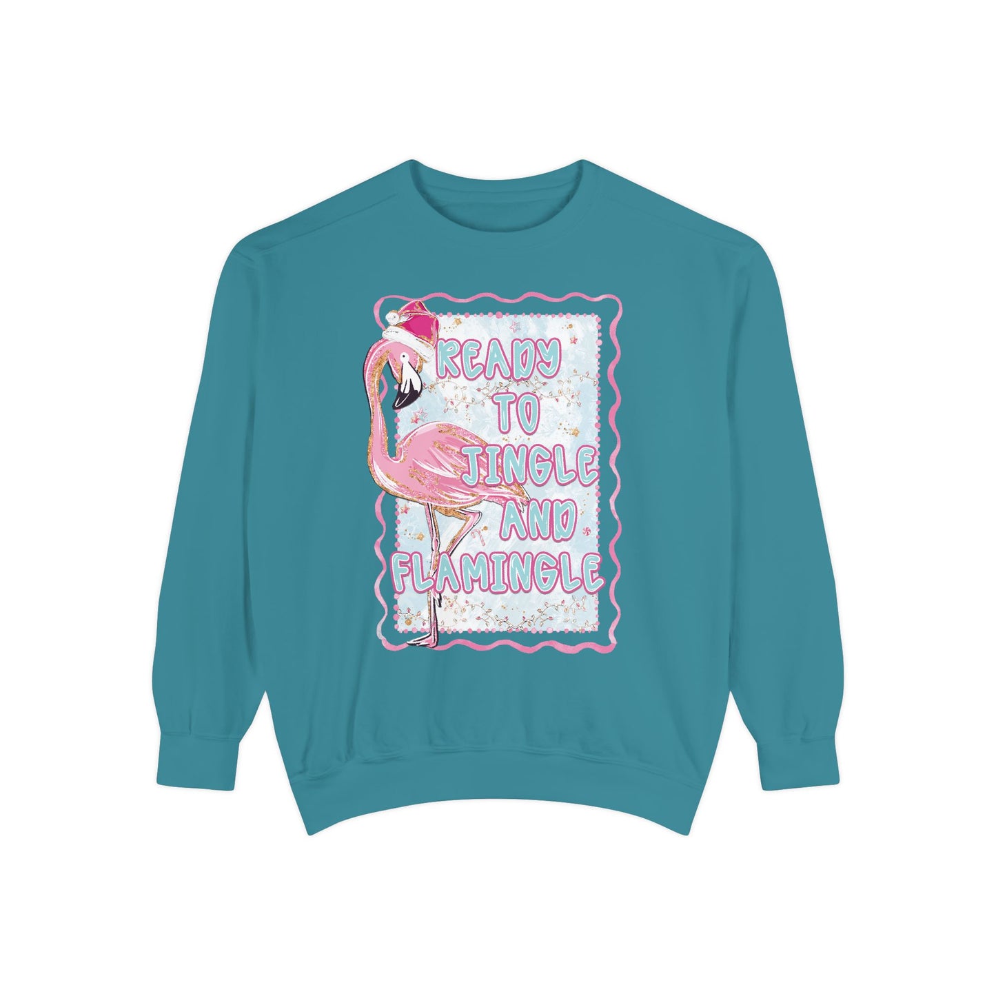 Flamingo Jingle & Flamingle Christmas Sweatshirt