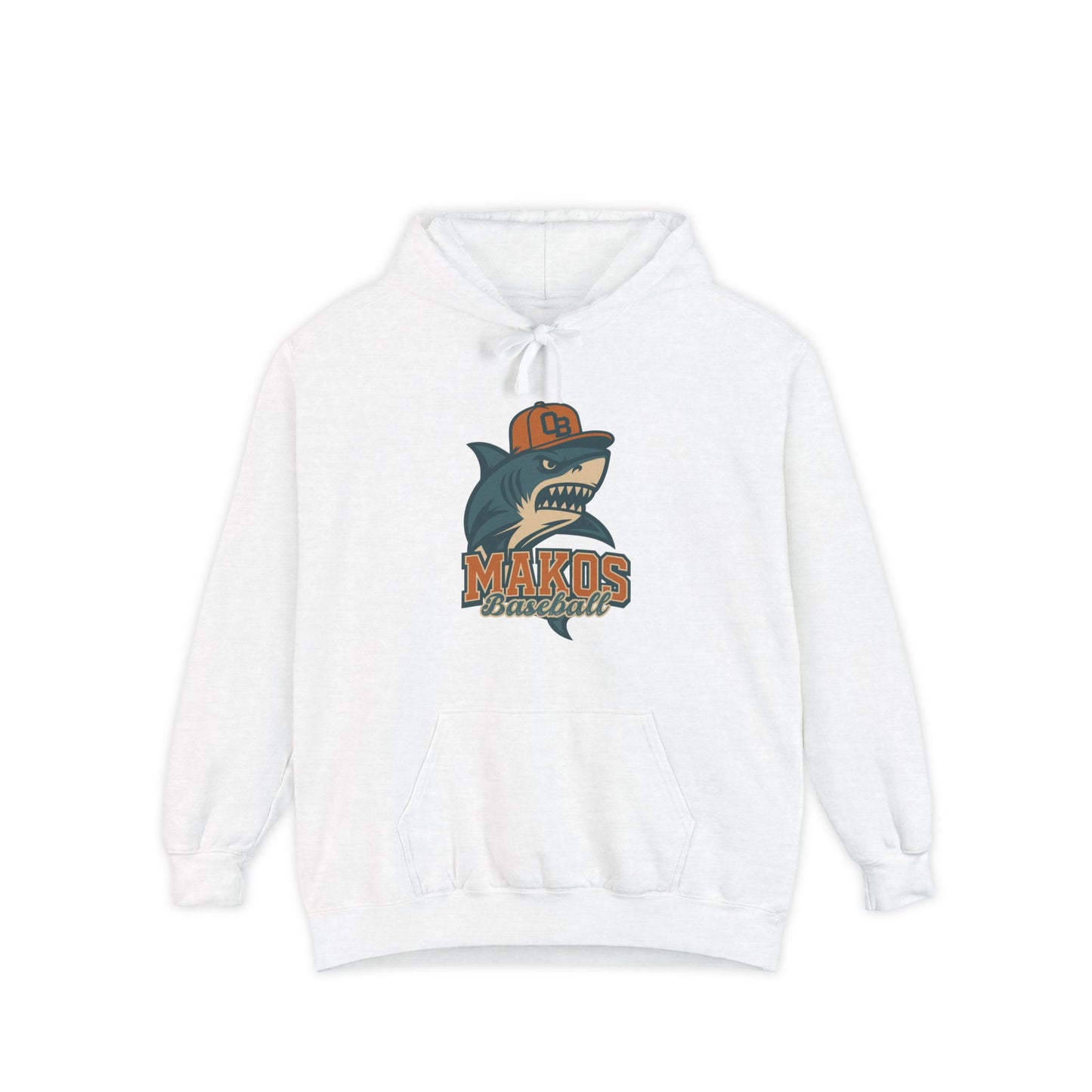 Adult Makos Retro Baseball Hoodie - Comfort Colors
