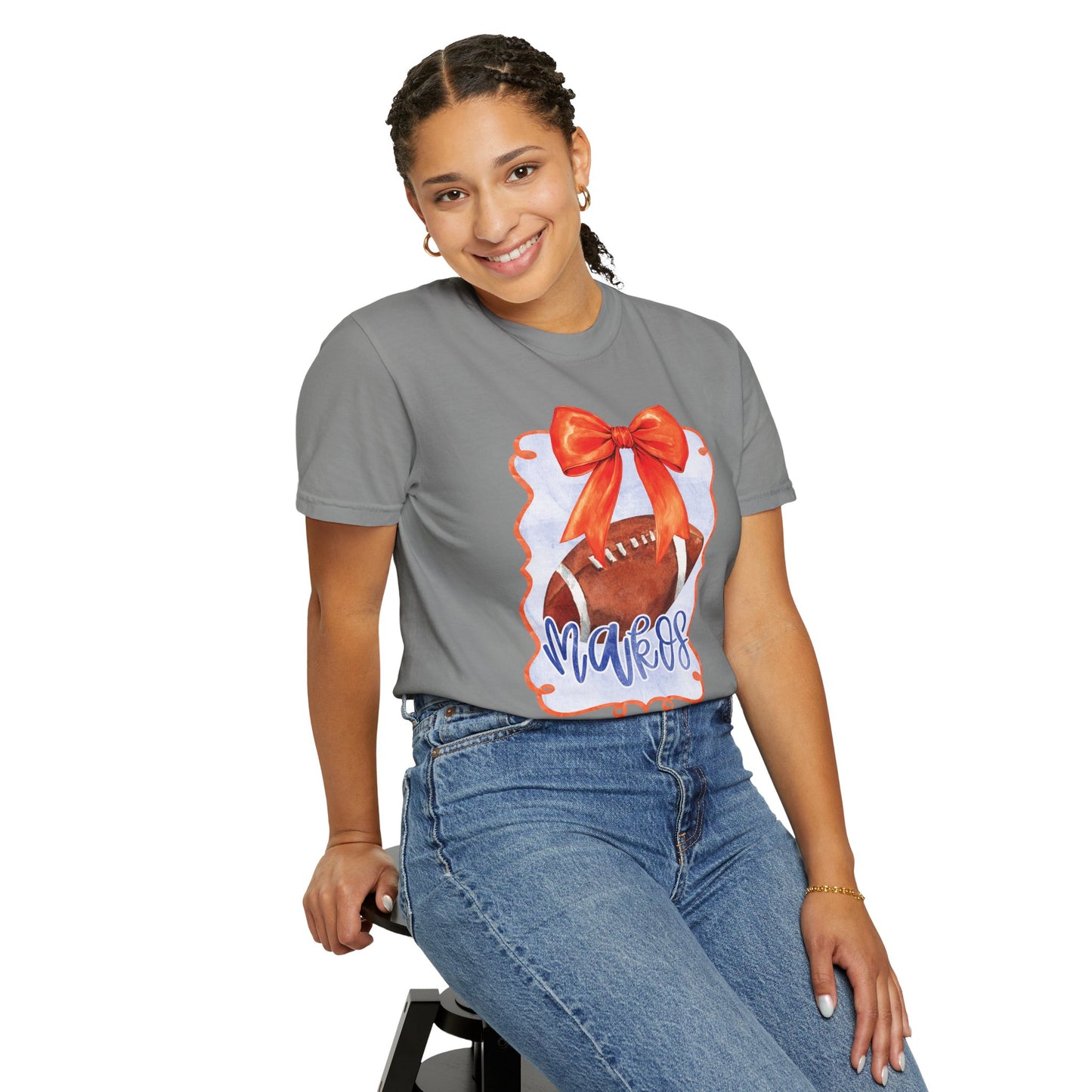 Adult Makos Watercolor Coquette Tee - Comfort Colors