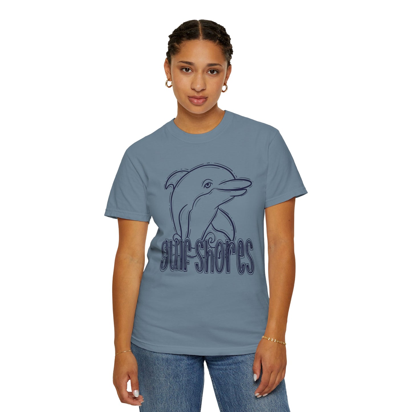 Adult Dolphins Sketch - Comfort Colors