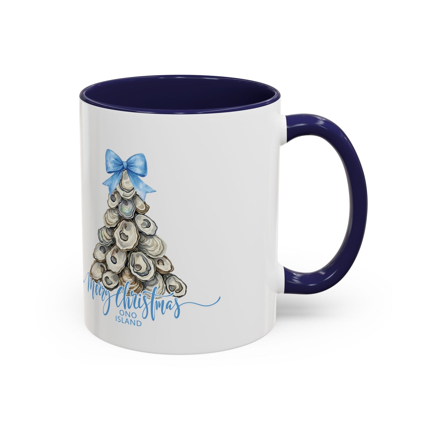 Ono Island Christmas Oyster Tree Mug