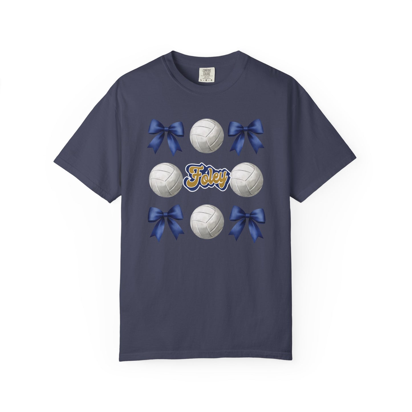 Foley Lions Volleyball T-Shirt- Comfort Colors
