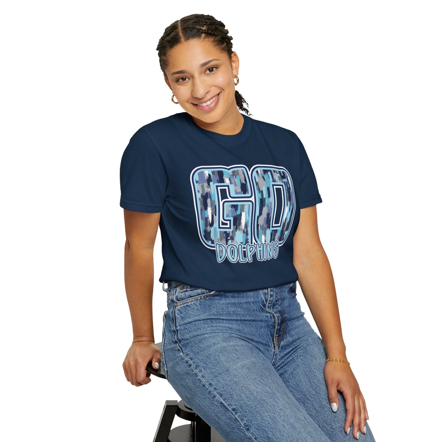 Adult 'GO DOLPHINS' - Comfort Colors
