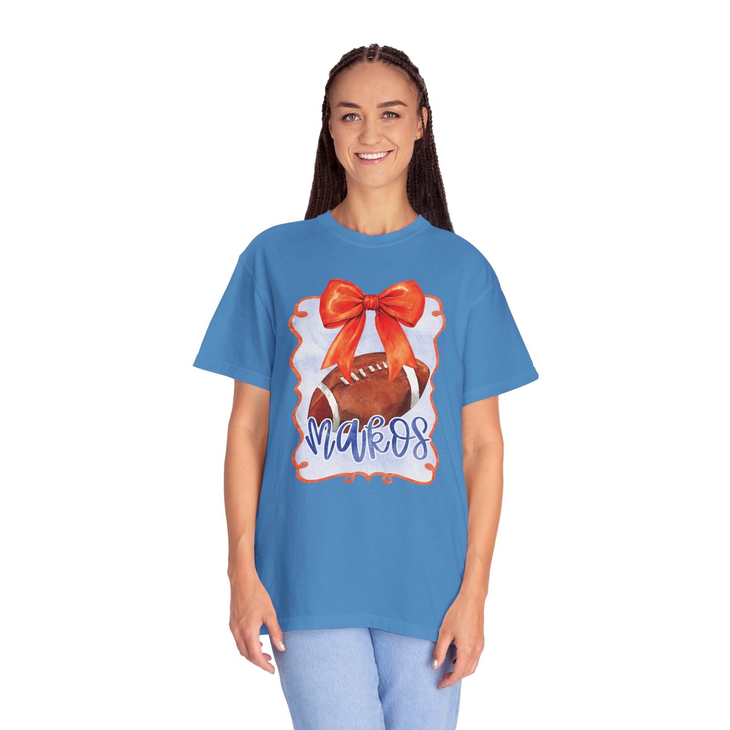 Adult Makos Watercolor Coquette Tee - Comfort Colors