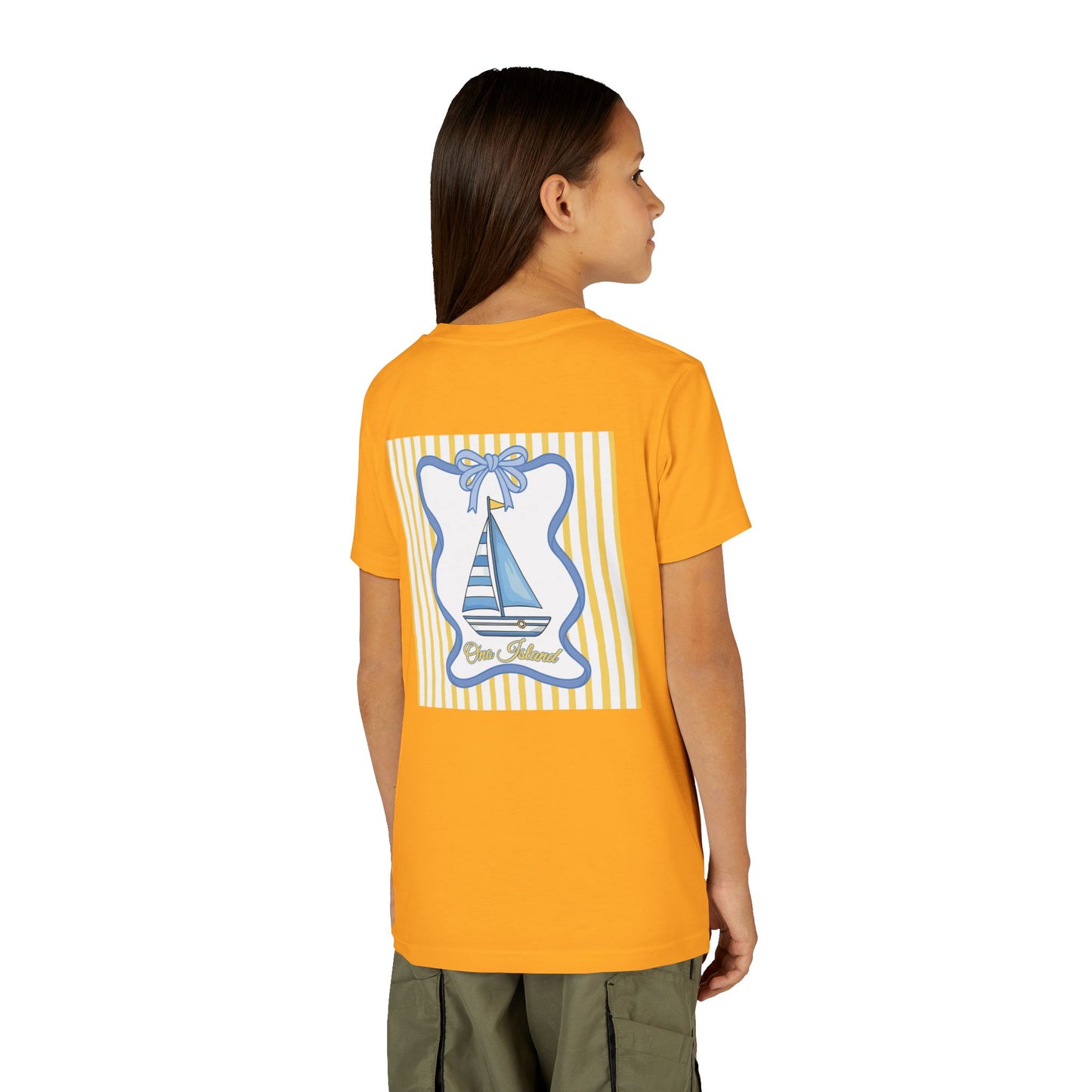Youth Coquette Nautical Ono Tee - Bella Canvas