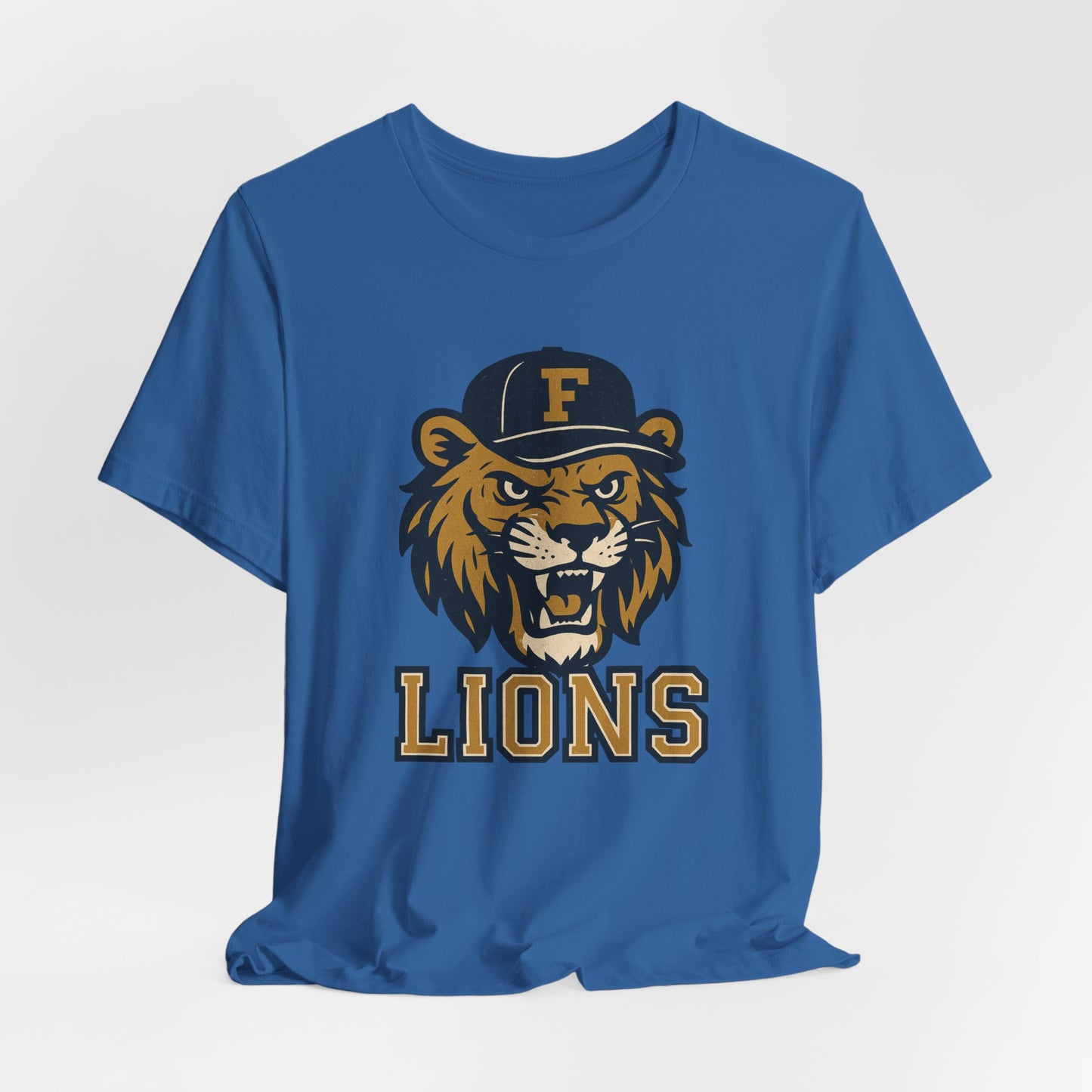 Adult Retro Roaring Lions Tee - Bella Canvas