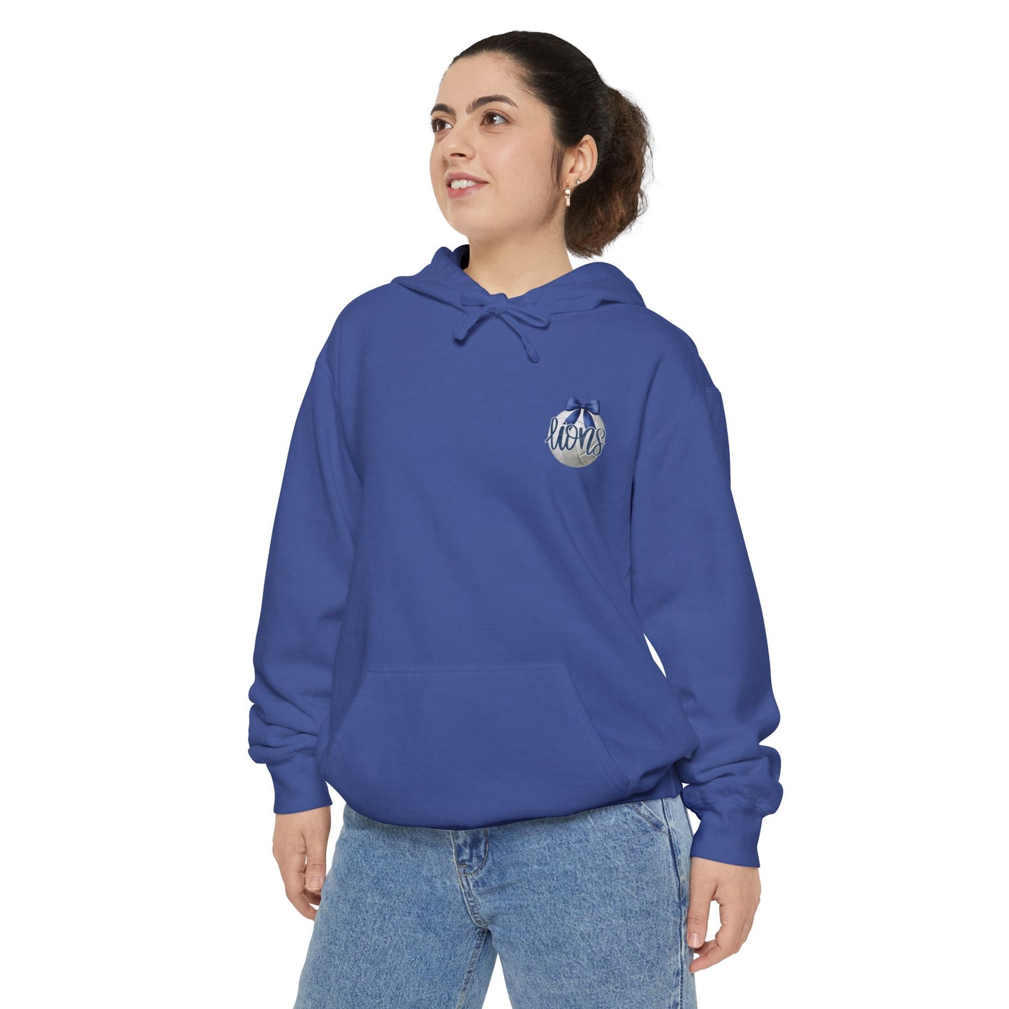 Foley Lions Volleyball Mom Hoodie - Comfort Colors