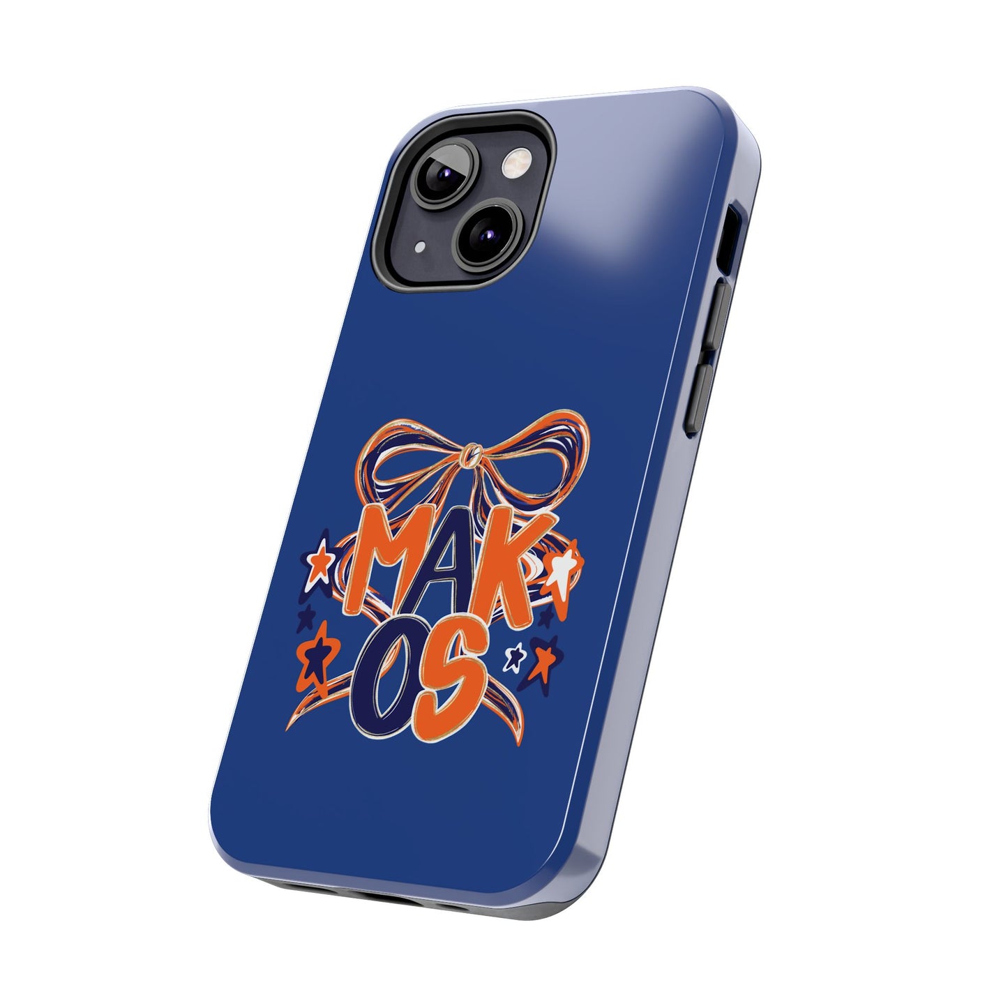 Makos Twirly Ribbon Iphone & Samsung Tough Phone Cases