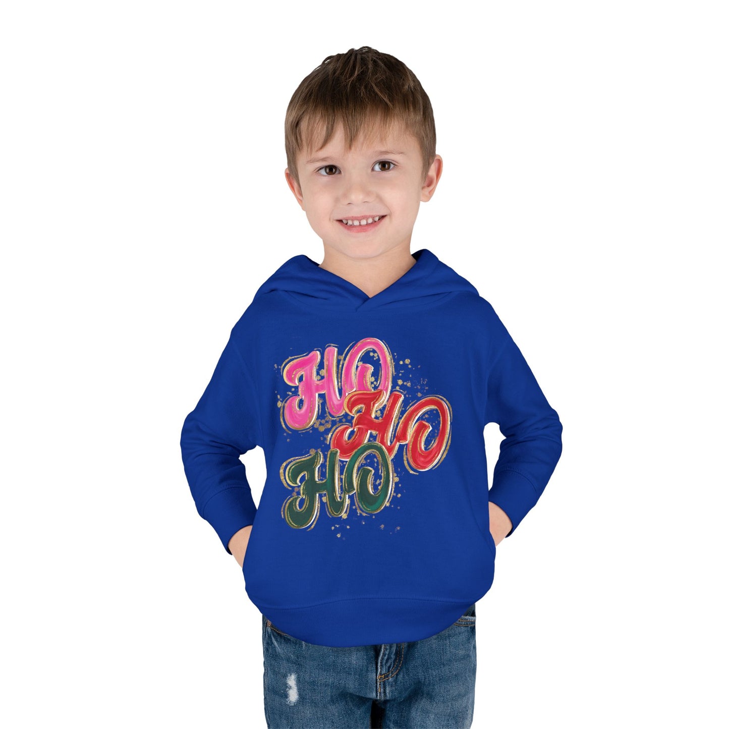 Toddler HO HO HO Hoodie - Rabbit Skins Brand