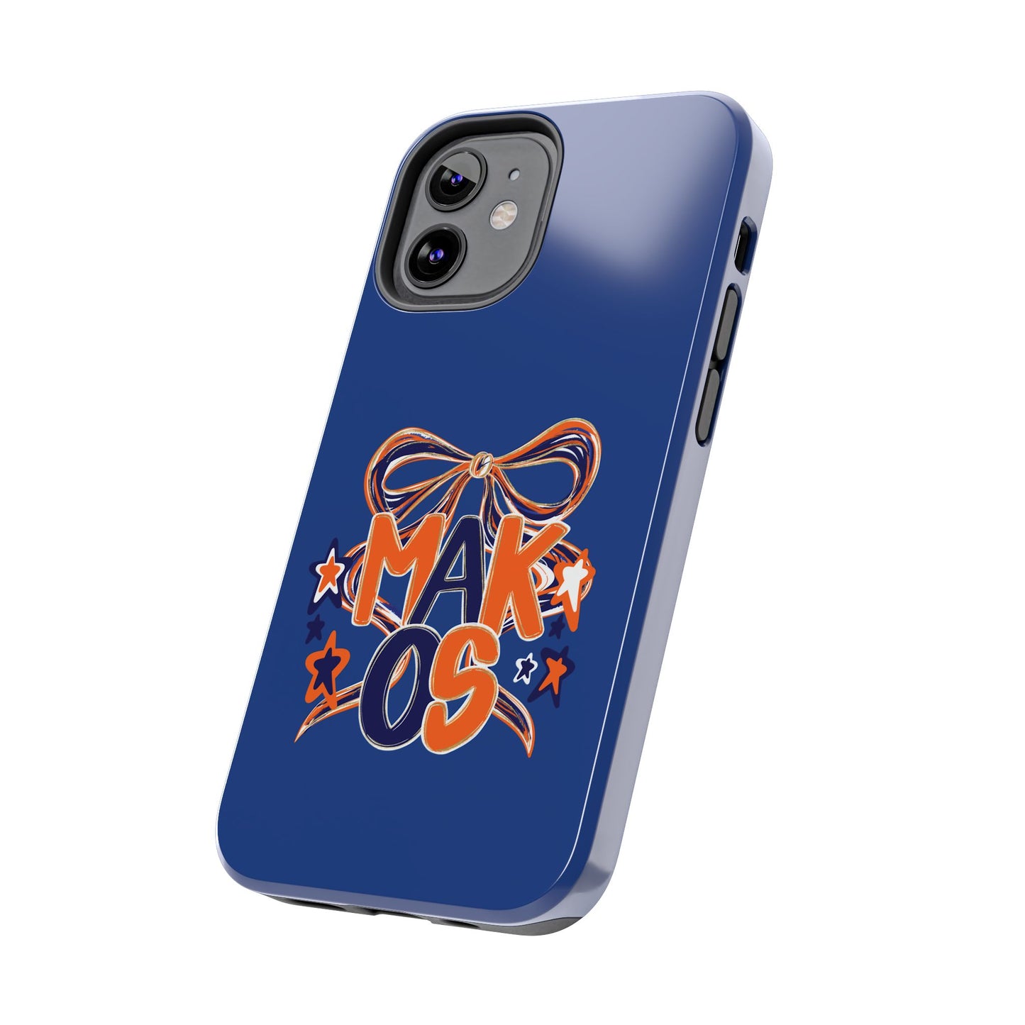 Makos Twirly Ribbon Iphone & Samsung Tough Phone Cases