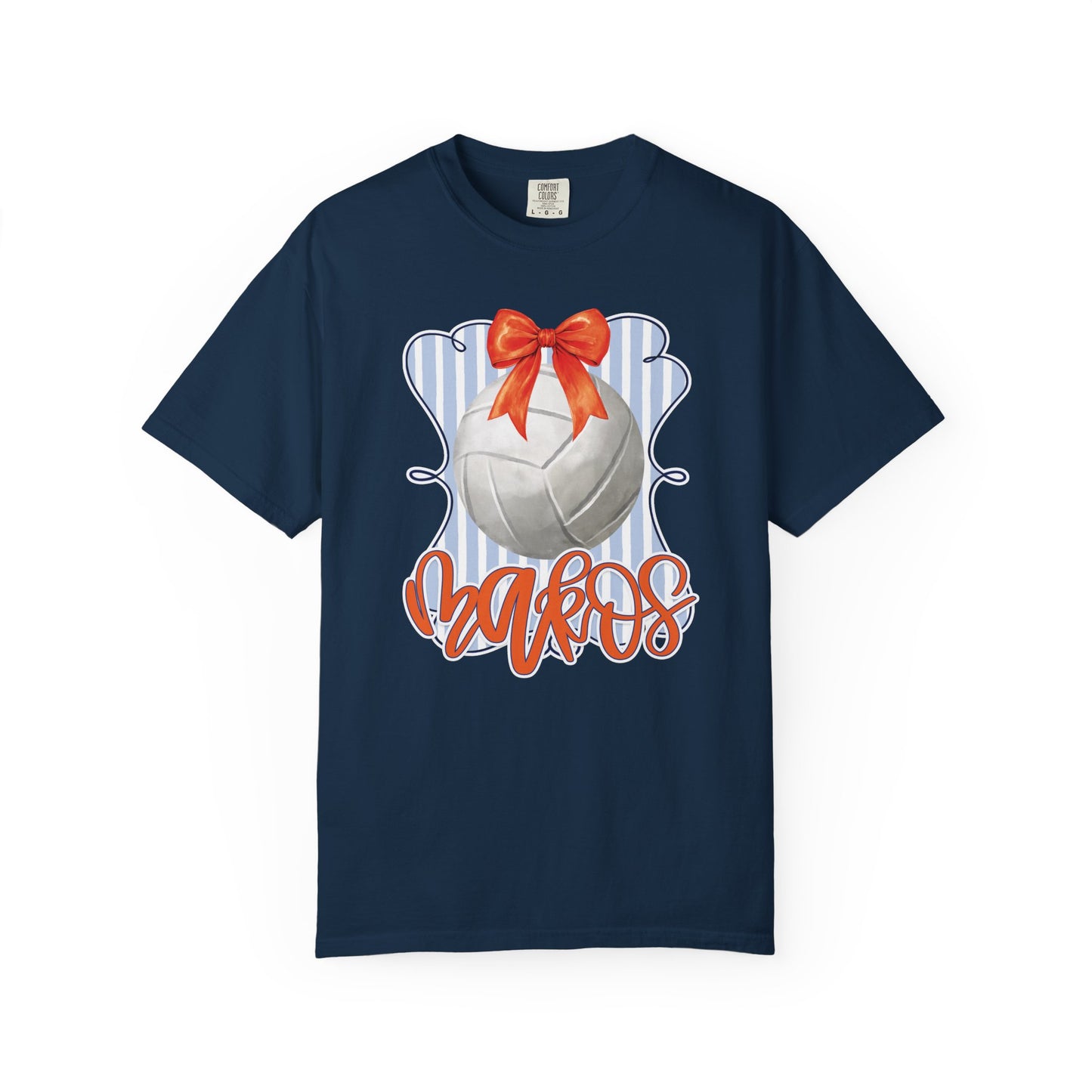 Adult Makos Coquette Volleyball Tee - Comfort Colors