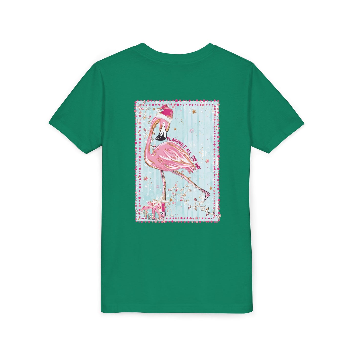 Flamingle All the Way - Bella Canvas