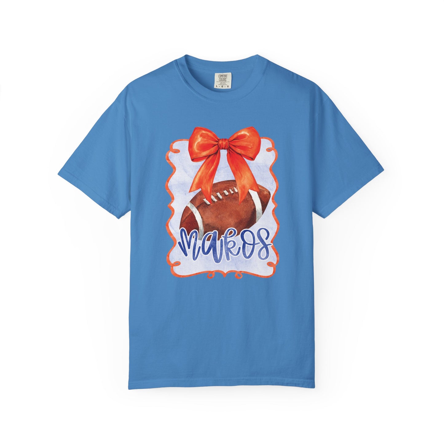 Adult Makos Watercolor Coquette Tee - Comfort Colors