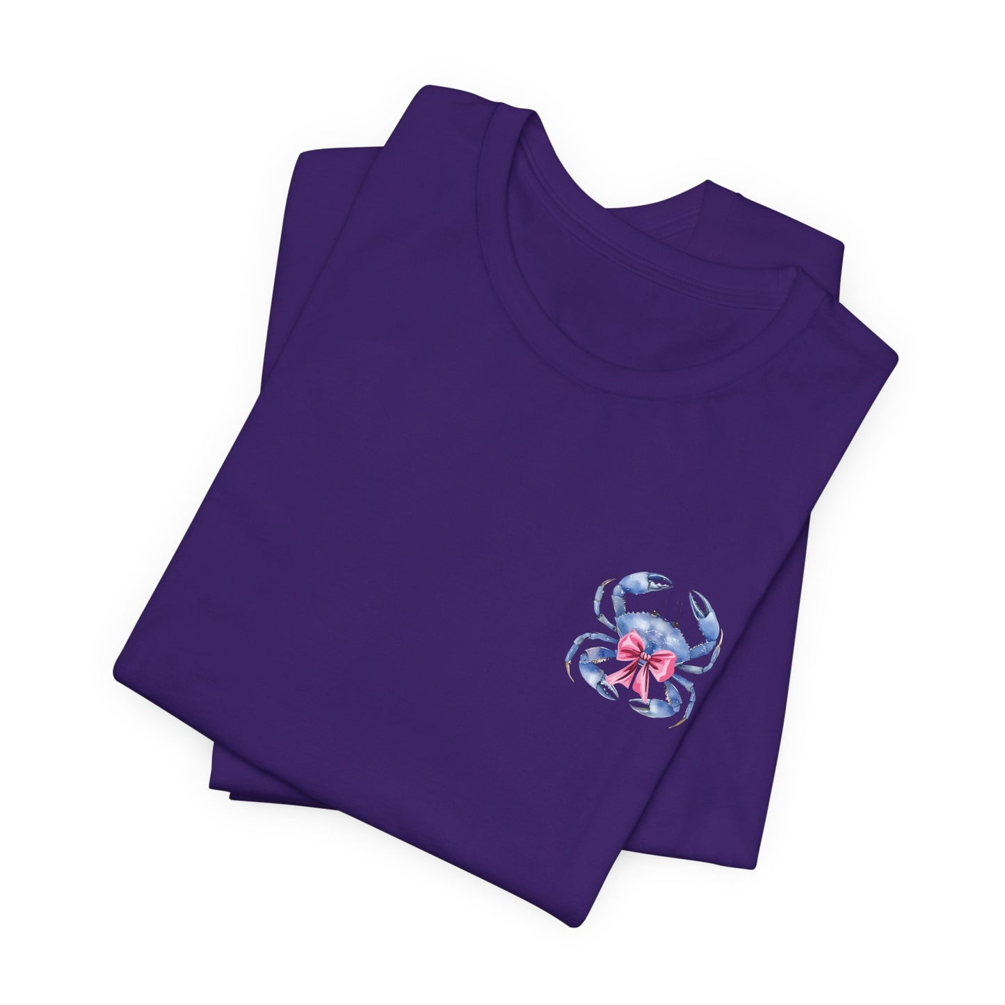 Adult Ono Island Preppy Crab T-Shirt - Bella Canvas