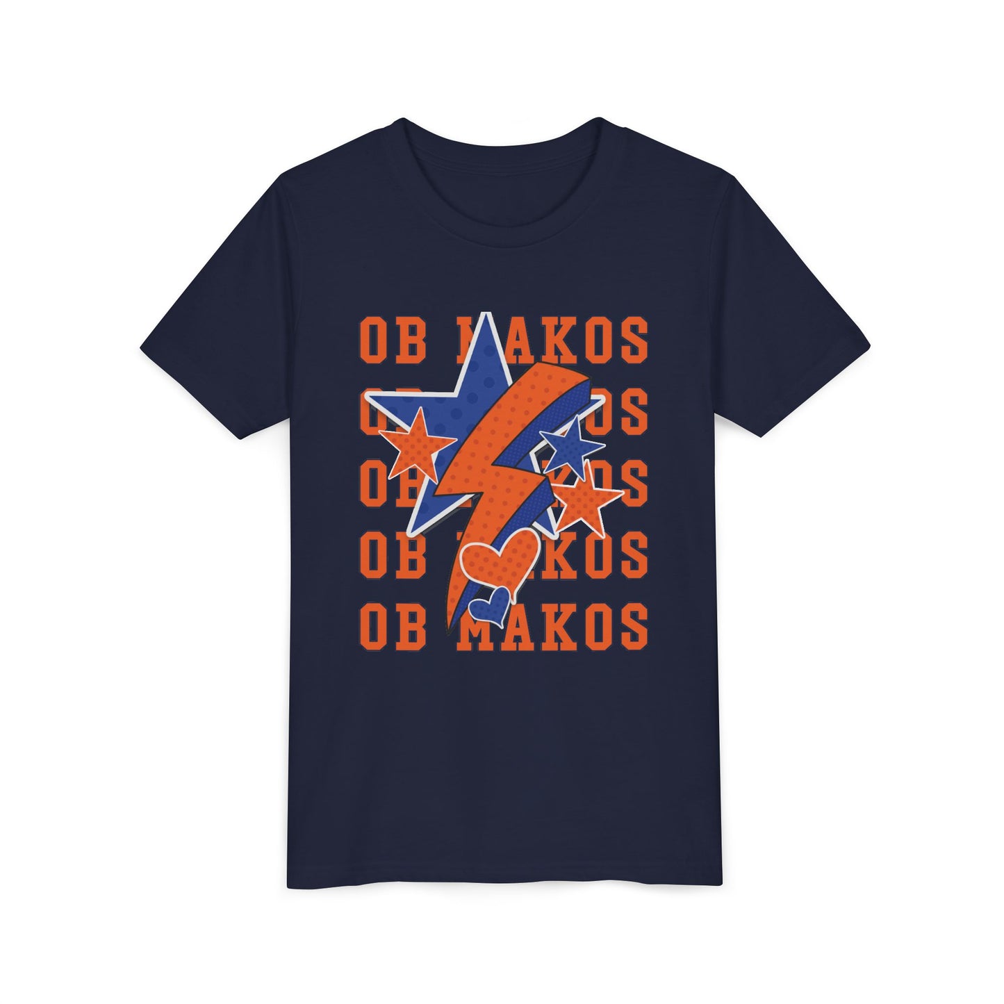 Youth Makos Lightning, Hearts, Stars Tee