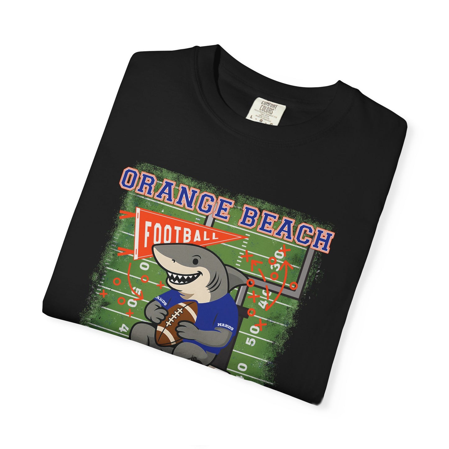Adult Makos Tailgate Time - Comfort Colors