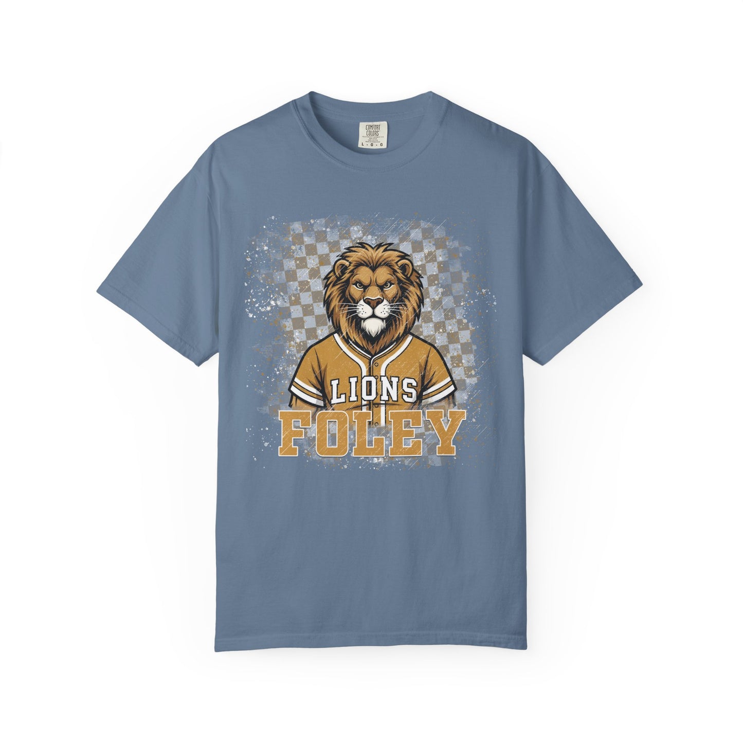Foley Lions Grunge T-shirt - Comfort Colors